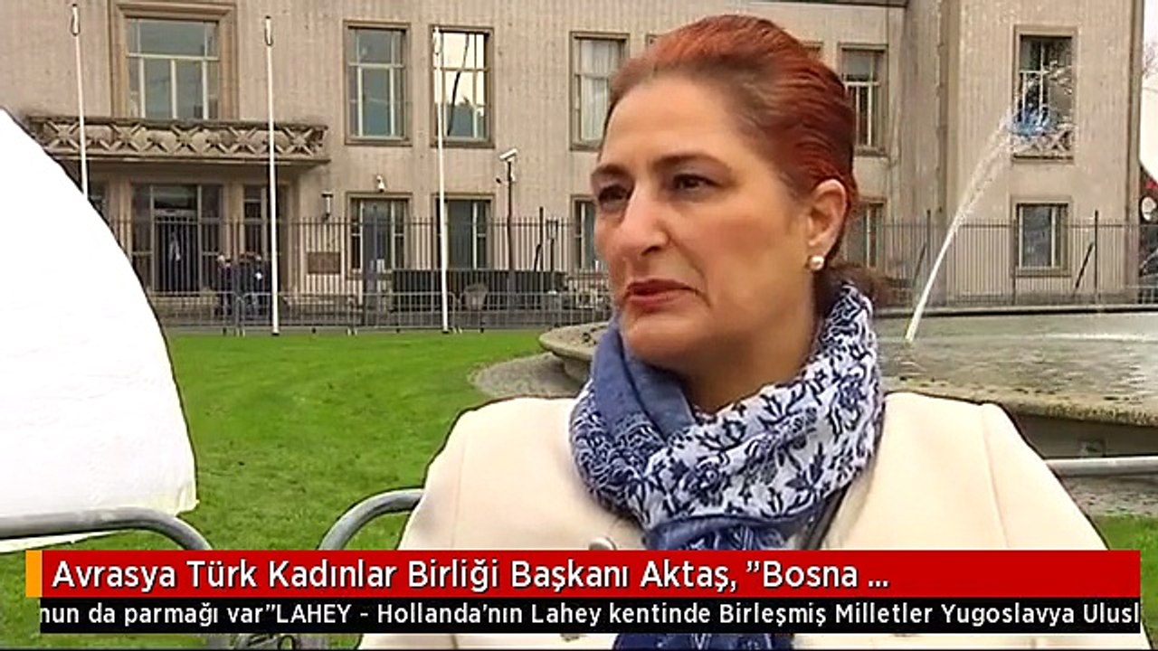 Avrasya Türk Kadınlar Birliği Başkanı Aktaş, "Bosna Soykırımında BM ve NATO'nun da Parmağı Var"