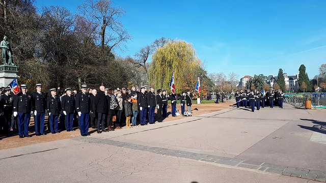 La 5e promotion d'élèves gendarmes de Dijon baptisée Robert Hantson