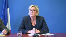 Marine Le Pen sur la fermeture de son compte HSBC : 