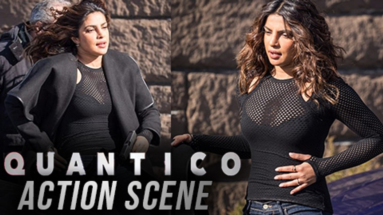Priyanka Chopra Shoots Bike Stunt & Action Scen...