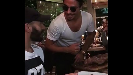 Nusretin, Benzemaya Yaptığı Gösteri