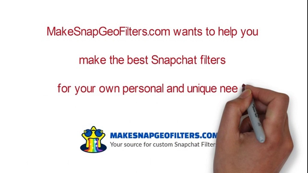 make Snapchat geofilters