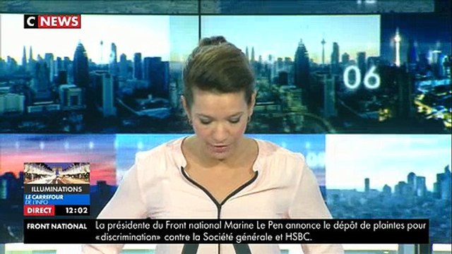 Marine Le Pen annonce qu'elle va porter plainte contre sa propre banque, la HSBC