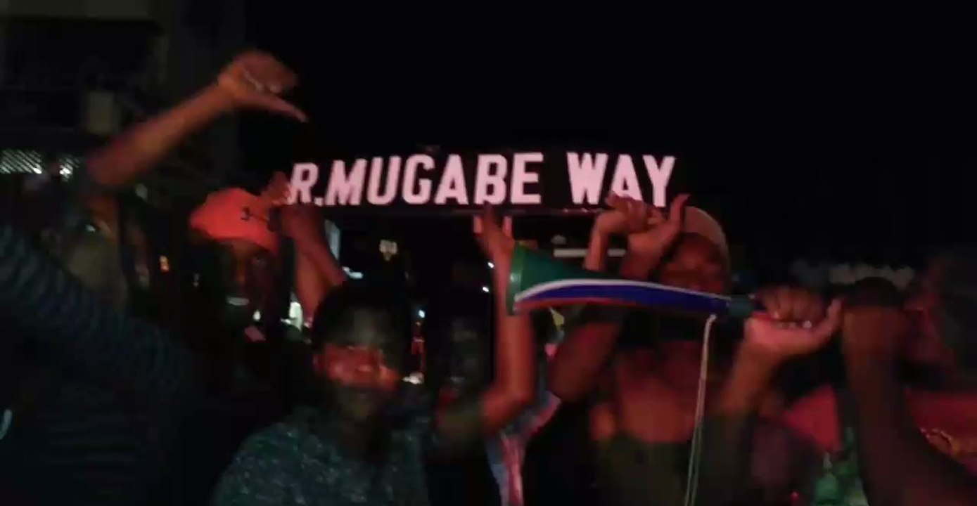 Zimbabweans Celebrate After Mugabe Steps Down