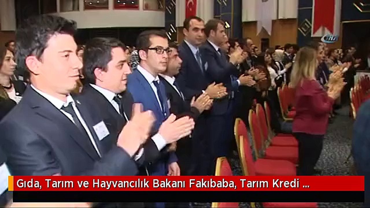 Gıda, Tarım ve Hayvancılık Bakanı Fakıbaba, Tarım Kredi Kooperatif 2017 Yılı Personel Eğitim...