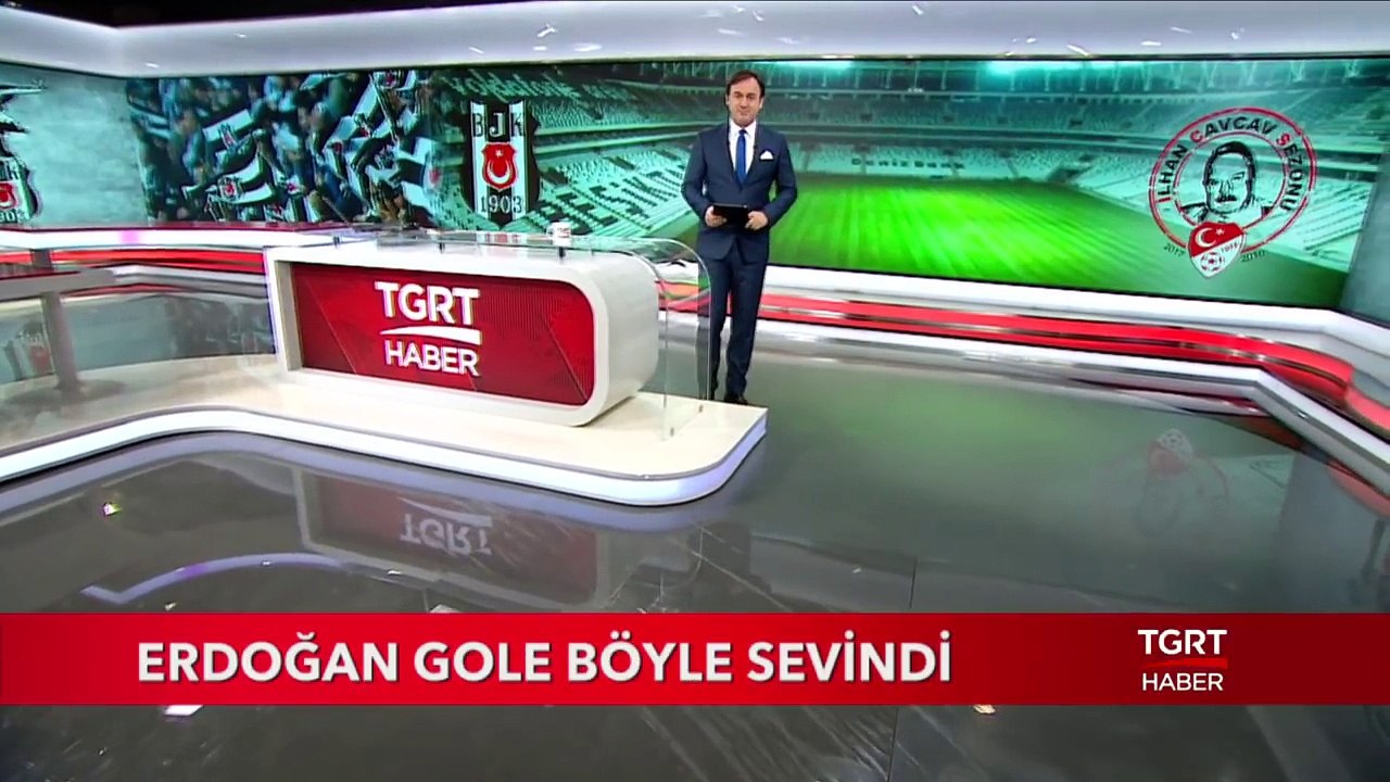 Erdoğan Gole Böyle Sevindi
