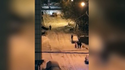 Cuando tu coche se convierte en trineo: ¡Qué peligro!