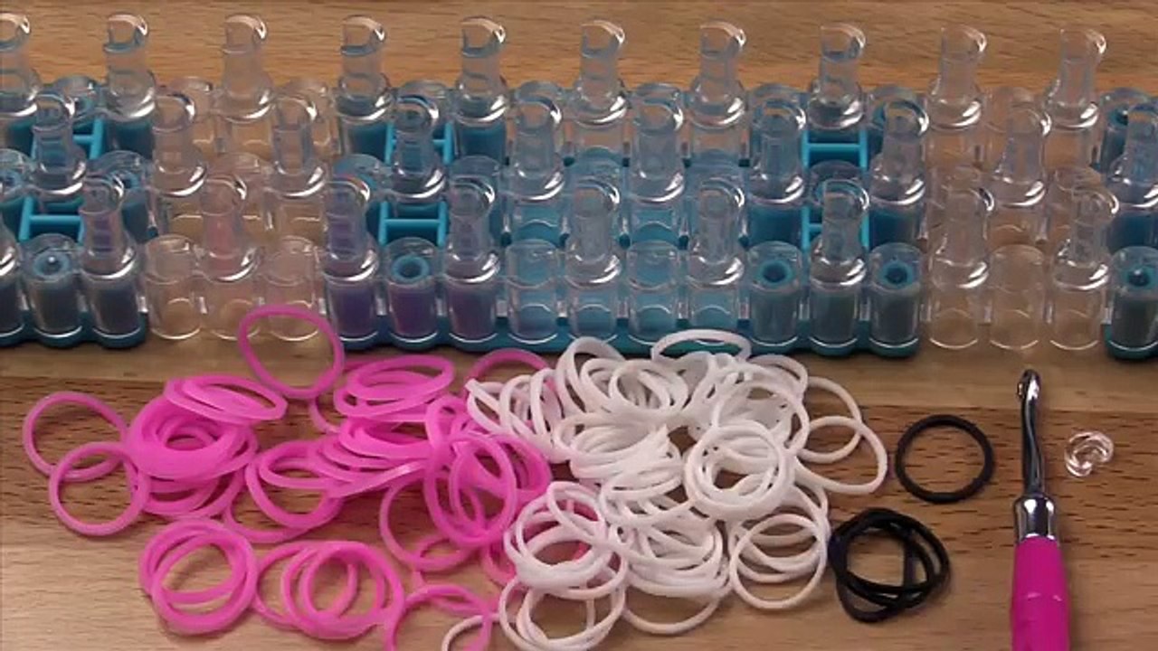 Magical Fluffy Unicorn Horse Animal Charm Rainbow Loom Tutorial | How To