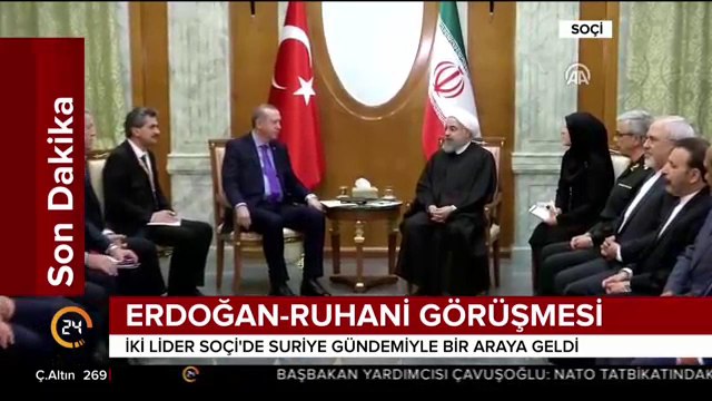 Erdoğan - Ruhani görüşmesi