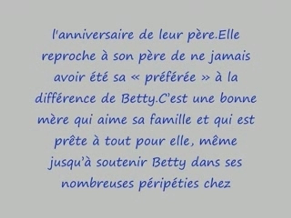 Ugly betty : les personnages