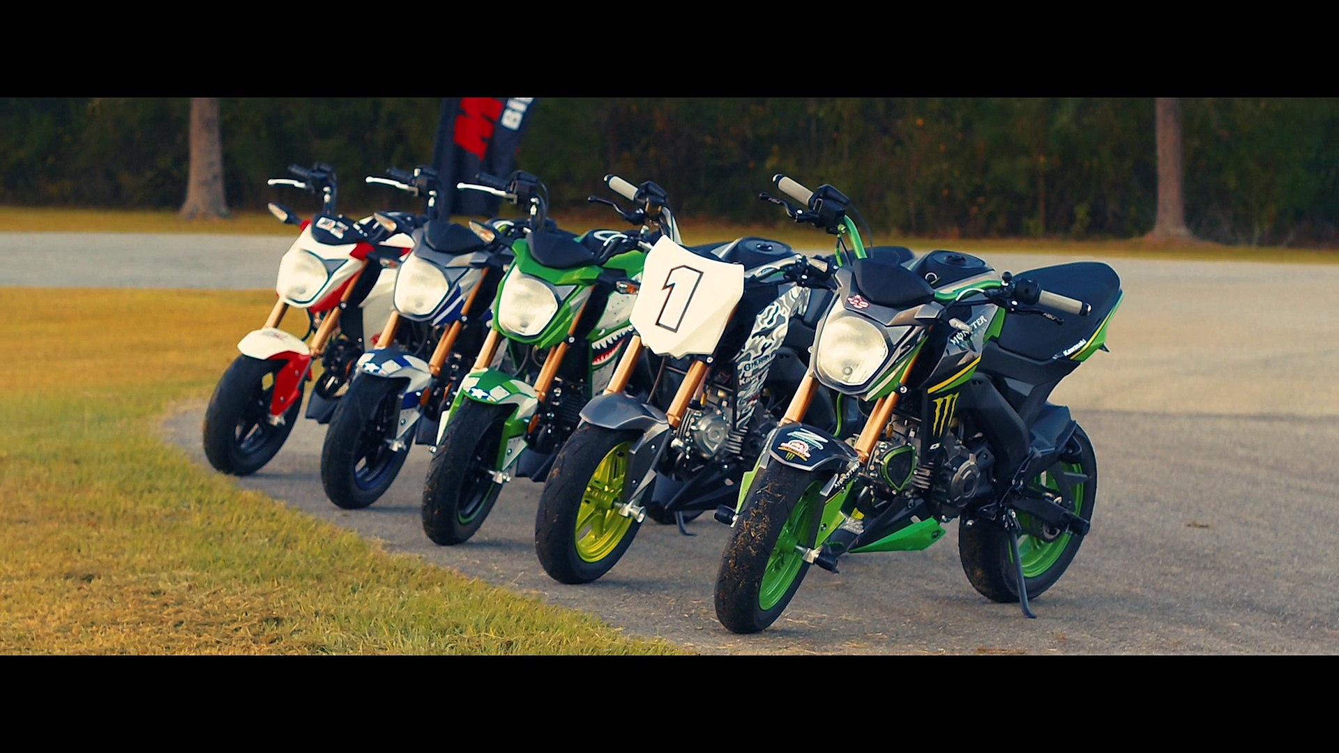Ⓜ️.T MNNTHBX's Pumped-Up Kawasaki Z125 Pro Track Tool - video Dailymotion