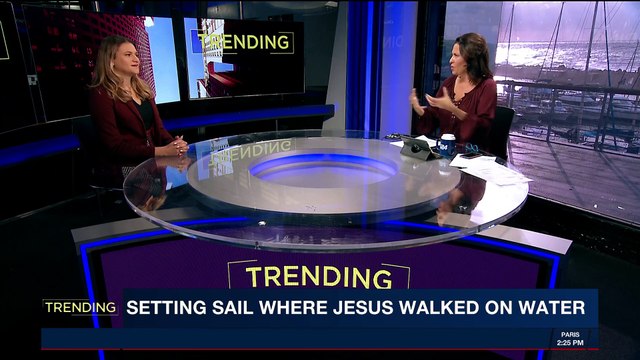 TRENDING | Setting sail where Jesus walked on water | Wednesday, November 22nd 2017
