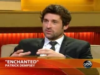 Charming Patrick Dempsey on GMA 11/20/2007