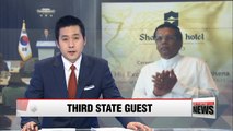 President of Sri Lanka to make state visit to Korea next week