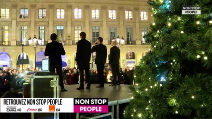 Les Stentors célèbrent Noël, place Vendôme à Paris (Exclu vidéo)