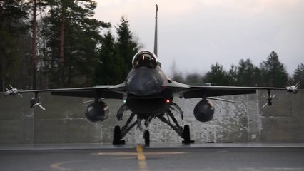 Les F-16 belges basés en Estonie ont déjà mené 16 interceptions d'avions russes
