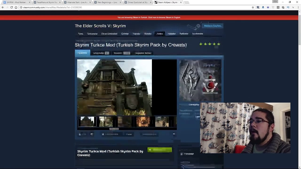Skyrim Mod Rehberi ÖZEL ADIM ADIM TÜRKÇE YAMA KURULUM VE UYUMLULUK