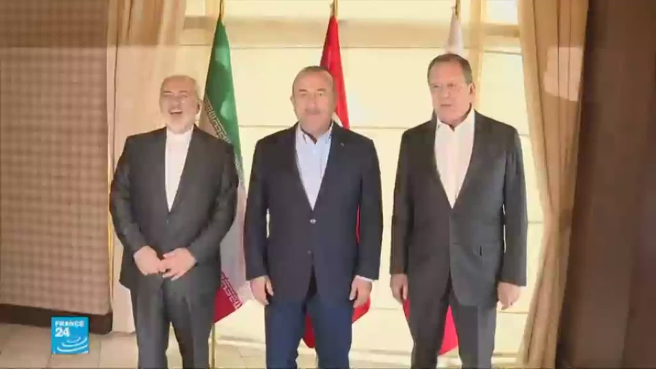 روسيا وتركيا وإيران يريدون حلا سياسيا في سوريا