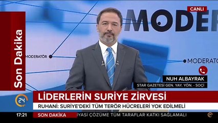 Liderlerin Suriye zirvesi