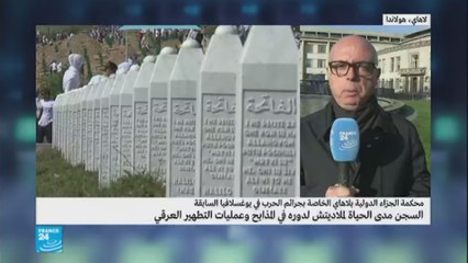 ردود الأفعال عقب إعلان حكم المؤبد بحق ملاديتش