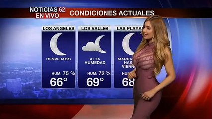 Cette présentatrice météo a tout misé sur la robe...