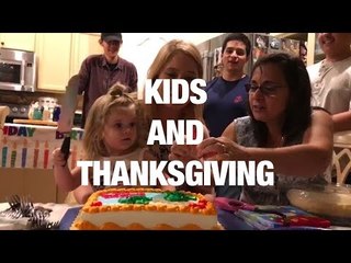 Kids Demonstrate the 8 Stages of Thanksgiving Dinner