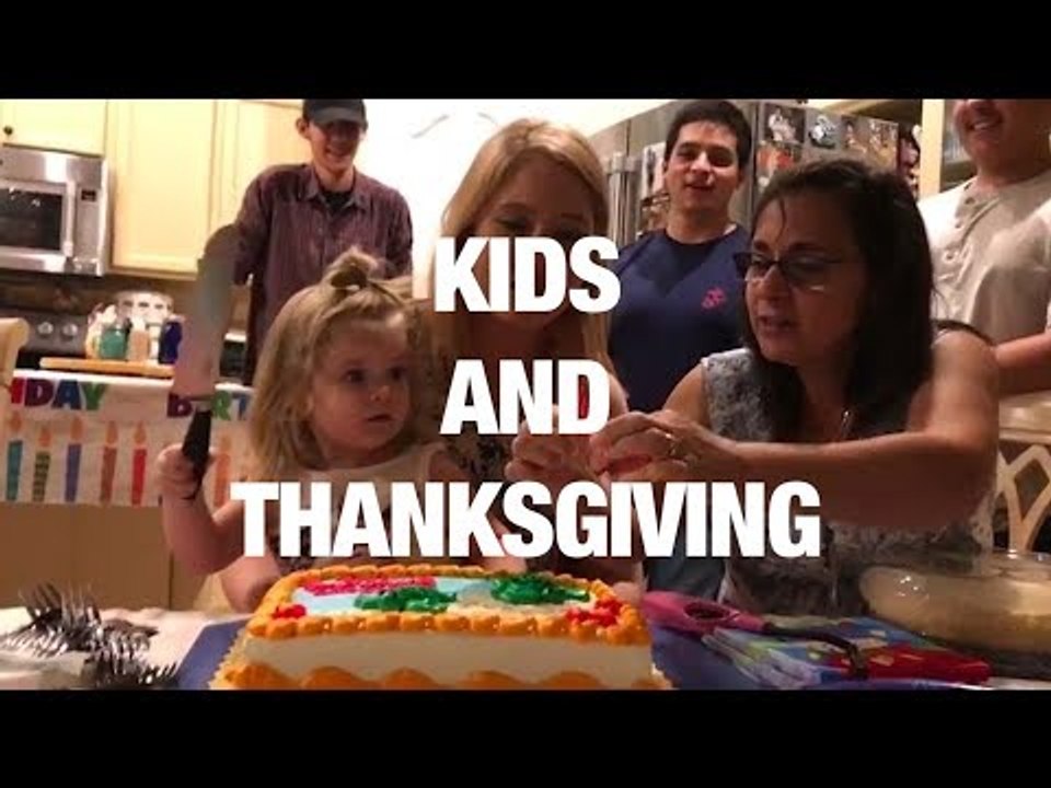 Kids Demonstrate the 8 Stages of Thanksgiving Dinner