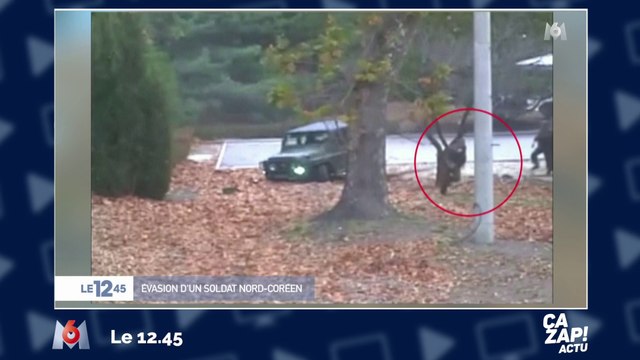 Les images impressionnantes de la fuite d'un soldat nord-coréen vers le Sud