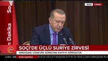 Soçi'de üçlü Suriye zirvesi