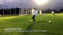 Formello, rifinitura Lazio-Vitesse