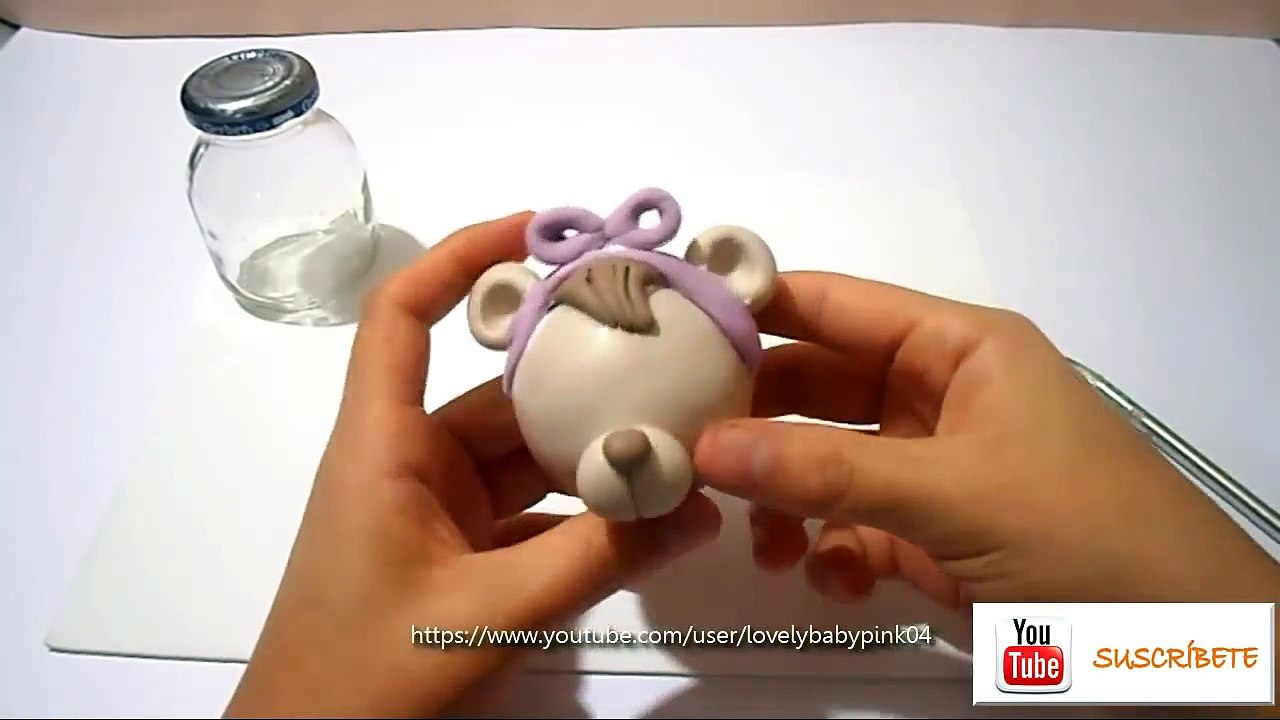 FIGURAS DE PORCELANA FRIA TUTORIAL COMPLETO / How to make Cold porcelain bear