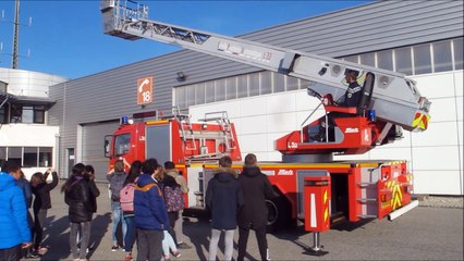Romans : les collégiens ont découvert le centre de secours