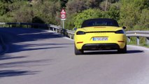Porsche 718 Boxster GTS Driving Video in Racing Yellow