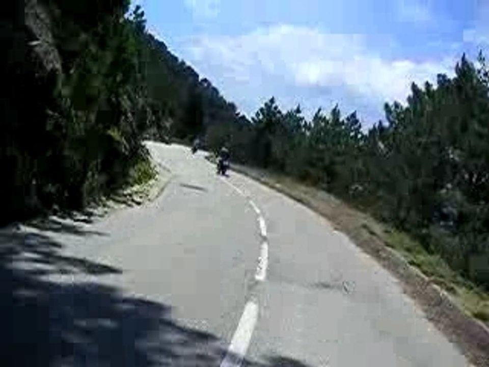 BMW R100RS EN CORSE