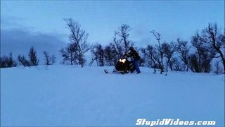 Snowmobile Wipeout
