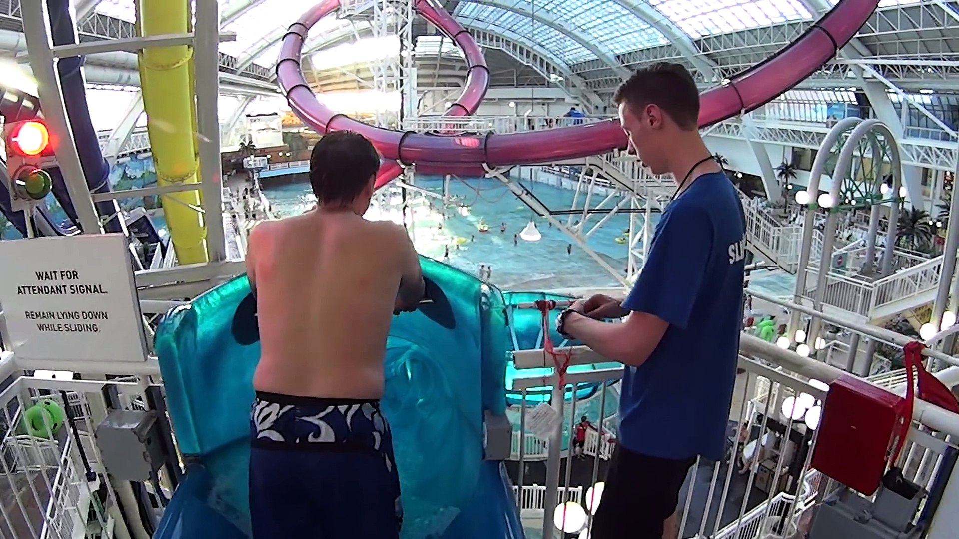 Tropical Typhoon Water Slide At West Edmonton Mall Video Dailymotion