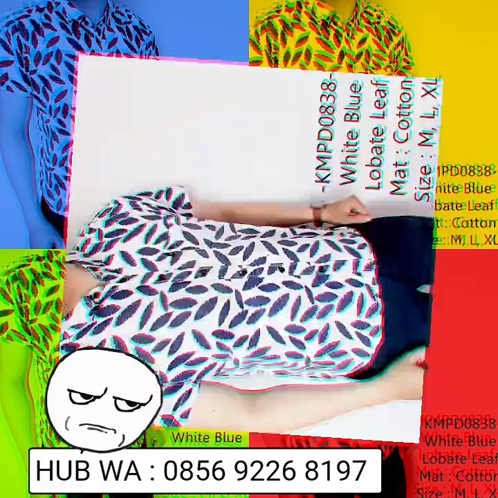 WA +62 856-9226-8197 kemeja biru dongker