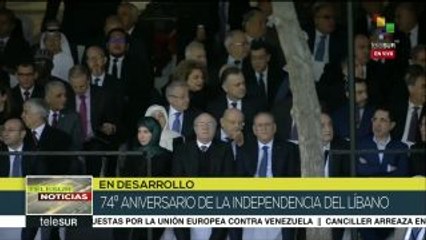 Download Video: Líbano celebra 74 años de independencia en medio de crisis política