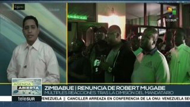 Emmerson Mnangagwa sucedería a Robert Mugabe como pdte. de Zimbabue