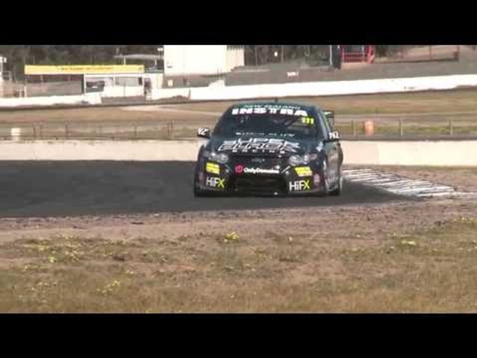 Super Black completes first V8 Supercar test