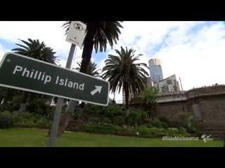 Jack Miller takes to streets of Melbourne