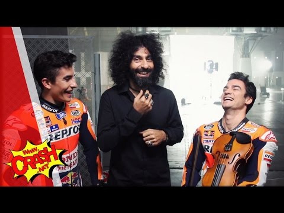 Marquez and Pedrosa flex their musical muscles | Crash.Net