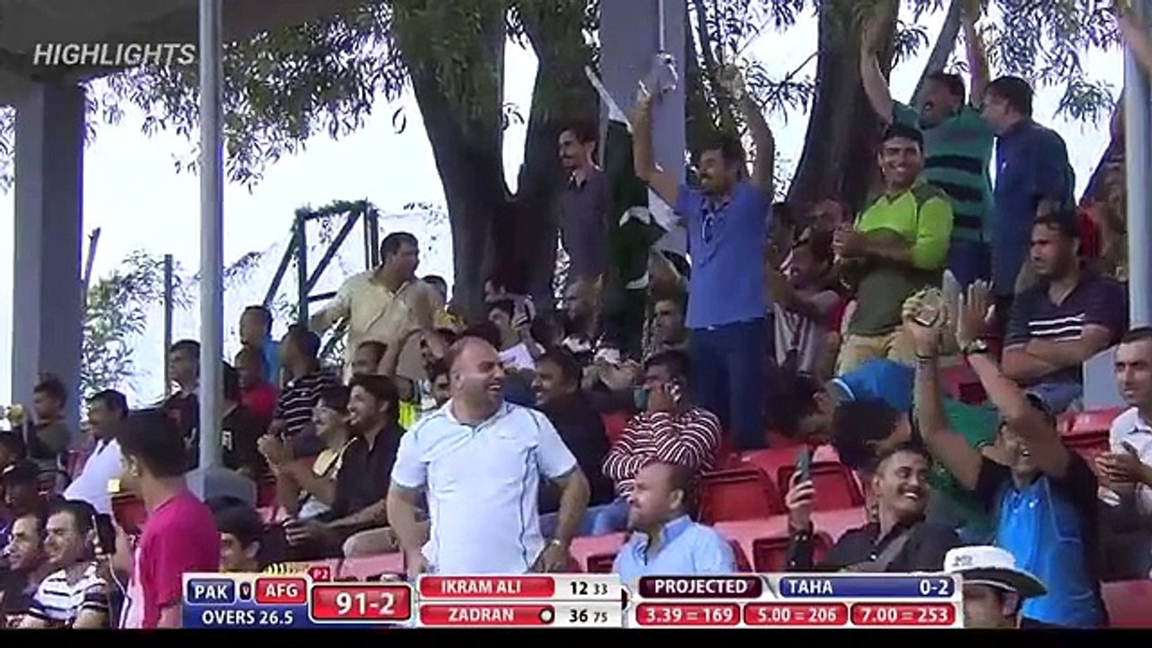 Afghanistan vs Pakistan 2017 Youth (u19) Asia Cup Final HD Highlights