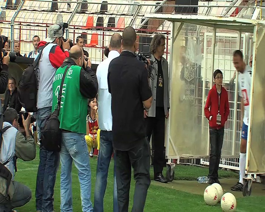 Zidane et Dugarry à Turcan pour le Jubilé David Mazzoncini ce soir. (Vidéo)