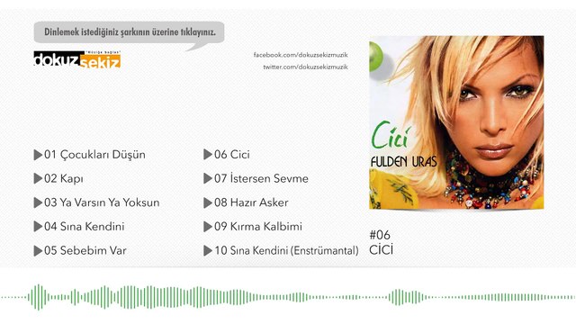 Fulden Uras - Cici (Official Audio)