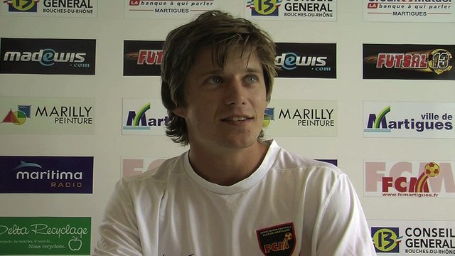 La nouvelle recrue du FC Martigues Nicolas Dumortier s'exprime sur Maritima.