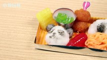 【小伶玩具】 日本食玩kracie知育菓子popin cookin熊猫便当DIY | Xiaoling toys