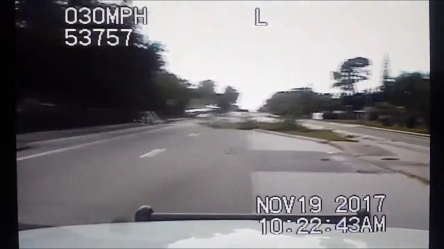 Un avion tente d'atterrir d'urgence sur une route et fini dans un arbre