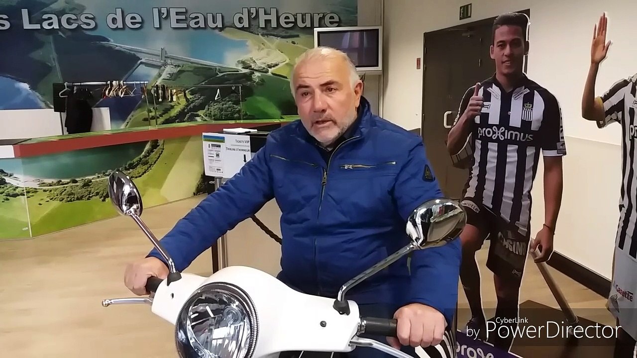 Anecdote Mario Notaro Vespa Sporting Charleroi