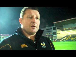 Dai Young Reaction after Worcester win